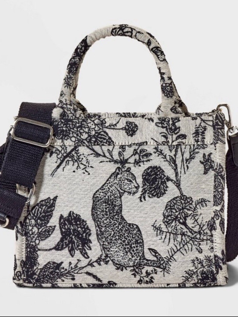 NWT “A new day” Jacquard Boxy Tote Handbag